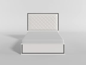 Lumin Pearl White LED Panel Bedroom Set by Homelegance at Eve Furniture
