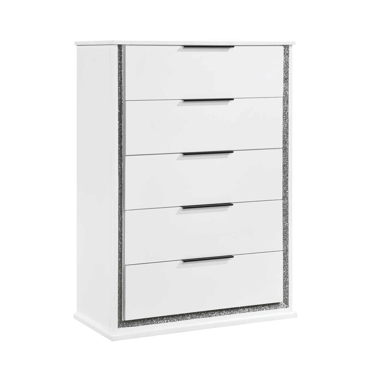 Lumin Pearl White Mirror by Homelegance at Eve Furniture