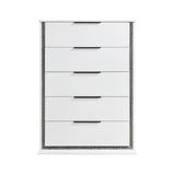 Lumin Pearl White Mirror by Homelegance at Eve Furniture