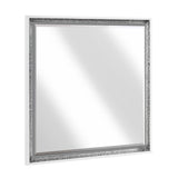Lumin Pearl White Mirror by Homelegance at Eve Furniture