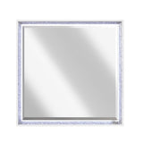 Lumin Pearl White Mirror by Homelegance at Eve Furniture