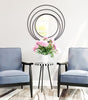 Luna Black Round Mirror by Zuomod at Eve Furniture