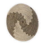 Luna Large Light Brown Seagrass Round Wall Hanging Plate by Mercana at Eve Furniture