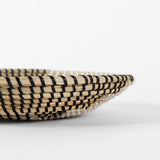 Luna Light Brown Seagrass Round Wall Hanging Plate by Mercana at Eve Furniture
