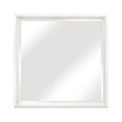 Luna Pearl White Bedroom Mirror by Homelegance at Eve Furniture