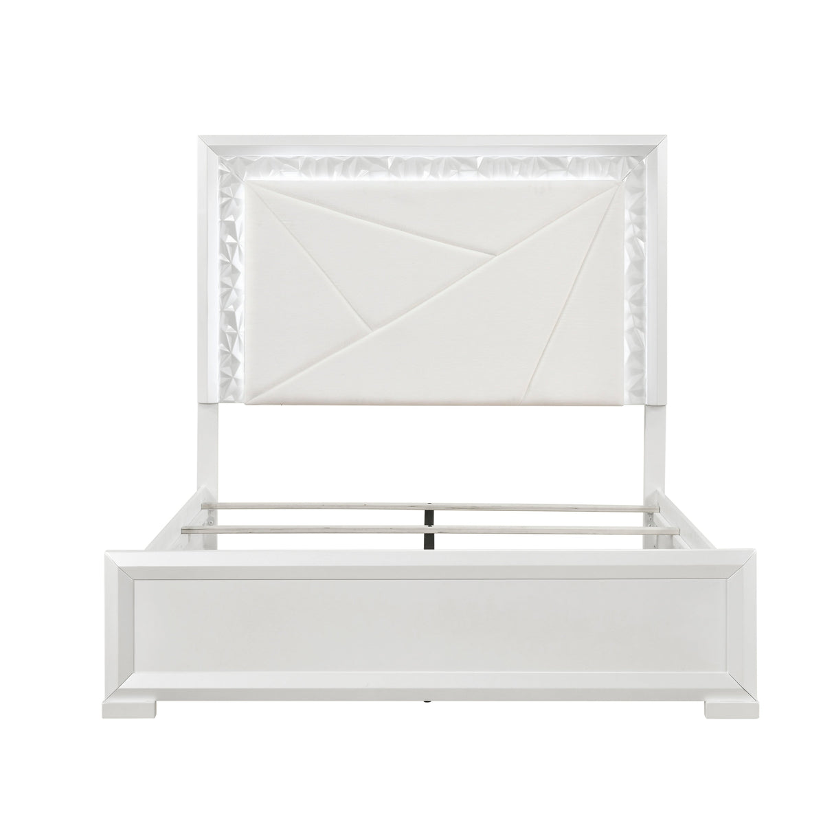 Luna Pearl White Chest by Homelegance at Eve Furniture