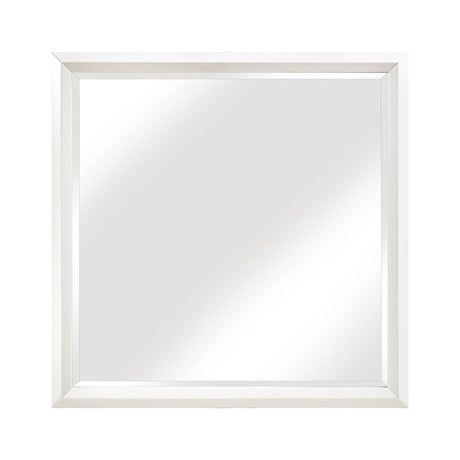 Luna Pearl White Chest by Homelegance at Eve Furniture