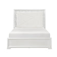 Luna Pearl White LED Full Bed by Homelegance at Eve Furniture