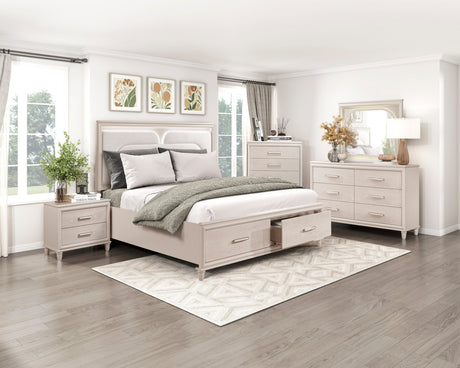 Lunaris Beige Dresser by Homelegance at Eve Furniture