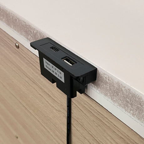 Lunaris Beige Night Stand by Homelegance at Eve Furniture