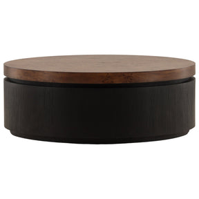 Lunaro Coffee Table, Brown/Black by Dovetail at Eve Furniture