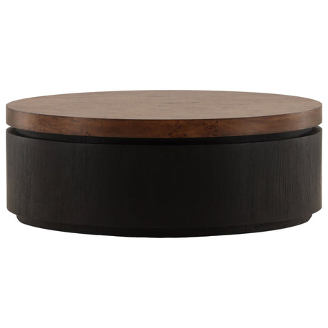 Lunaro Coffee Table, Brown/Black by Dovetail at Eve Furniture