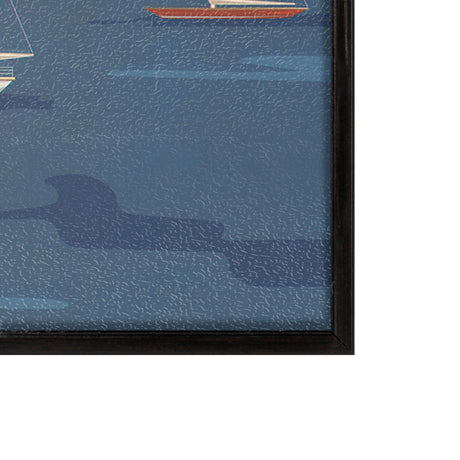 Lunenburg Go Canada (SM) by Mercana Studio a Hand Embellished Decograph Framed Art Print by Mercana at Eve Furniture