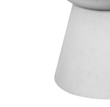 Lupita White 42" Round Dinette Table by TOV Furniture at Eve Furniture