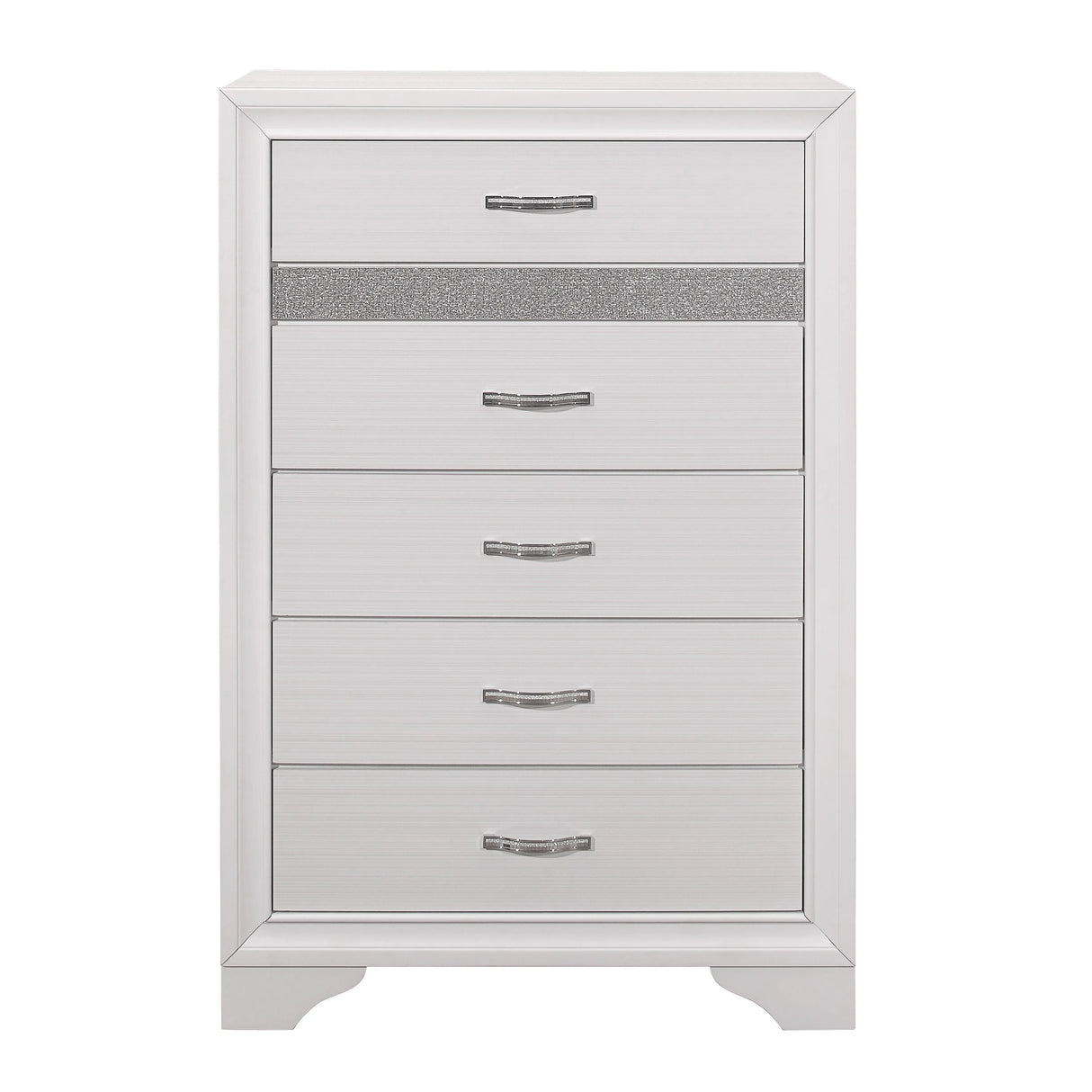 Luster White Chest by Homelegance at Eve Furniture