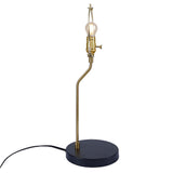 Lustrous Table Lamp - Black outer and Gold inner by Ashcroft Furniture at Eve Furniture