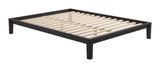 Luum Black Queen Platform Bed Frame by Zuomod at Eve Furniture