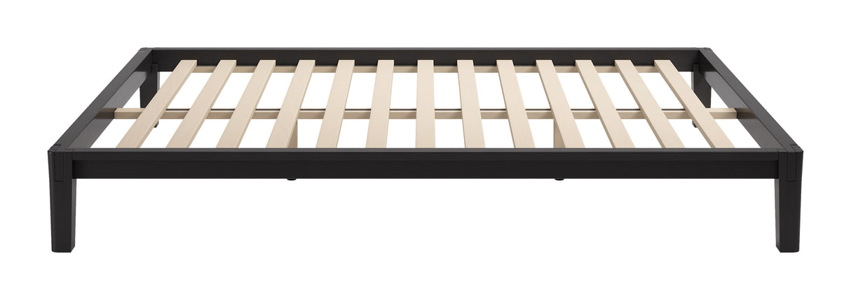 Luum Black Queen Platform Bed Frame by Zuomod at Eve Furniture