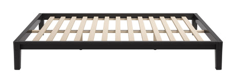 Luum Black Queen Platform Bed Frame by Zuomod at Eve Furniture