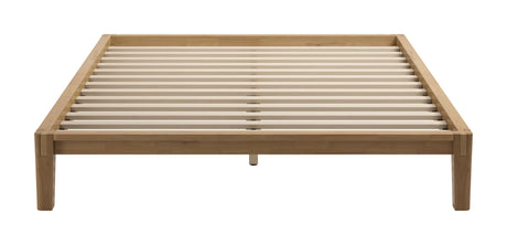 Luum Natural Queen Platform Bed Frame by Zuomod at Eve Furniture