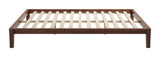 Luum Walnut Queen Platform Bed Frame by Zuomod at Eve Furniture