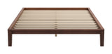 Luum Walnut Queen Platform Bed Frame by Zuomod at Eve Furniture