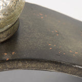 Lux Copper Metal Five Hurricane Glass Holder Table Candle Holder by Mercana at Eve Furniture