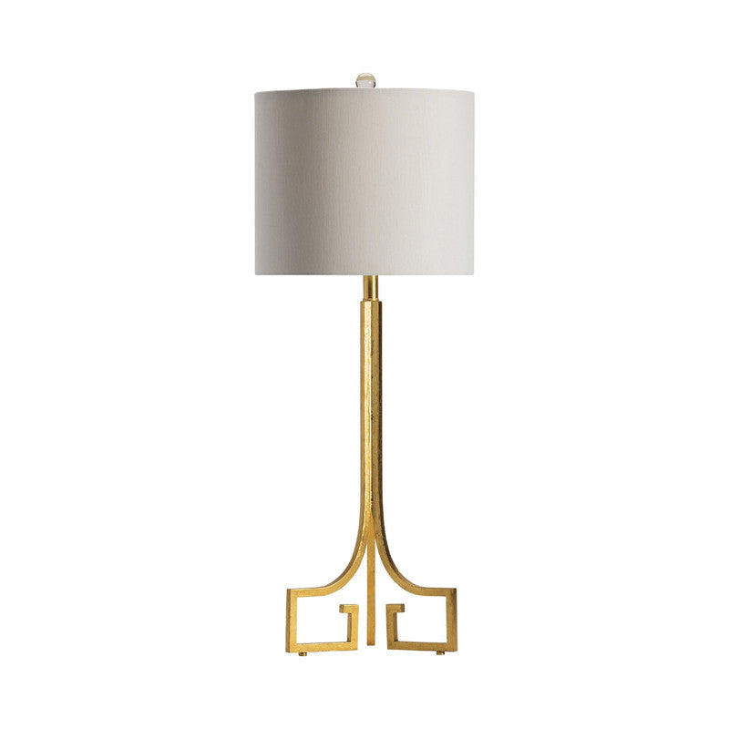 Lux Gold/Brass Table Lamp by Crestview at Eve Furniture