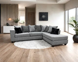 [Hot Buy] Lux Gunmetal Sectional by Happy Homes at Eve Furniture