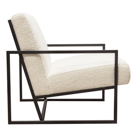 Luxe Bone Accent Chair by Diamond Sofa at Eve Furniture