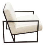 Luxe Bone Accent Chair by Diamond Sofa at Eve Furniture