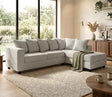 Luxe Gray RAF Sectional by Happy Homes at Eve Furniture