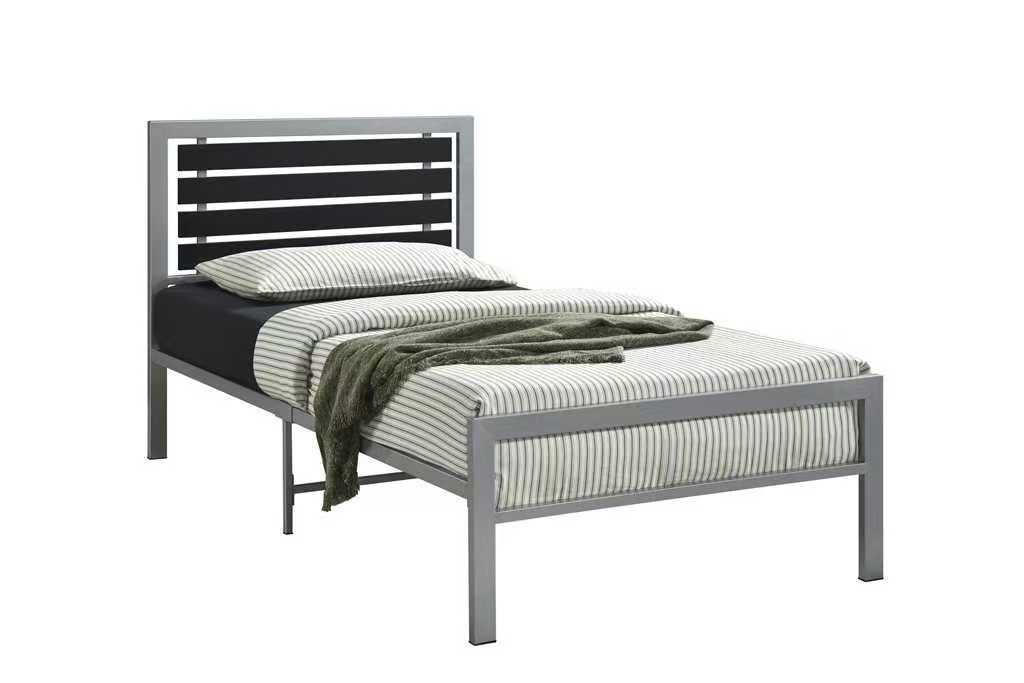 Luxe Metal Twin Platform Bed by Happy Homes at Eve Furniture