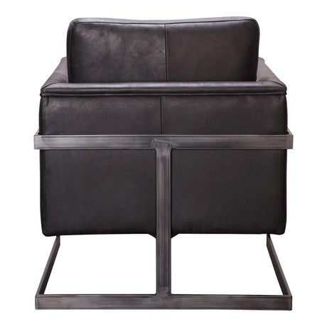 Luxley Club Chair Black by Moe's Home at Eve Furniture