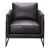 Luxley Club Chair Black by Moe's Home at Eve Furniture