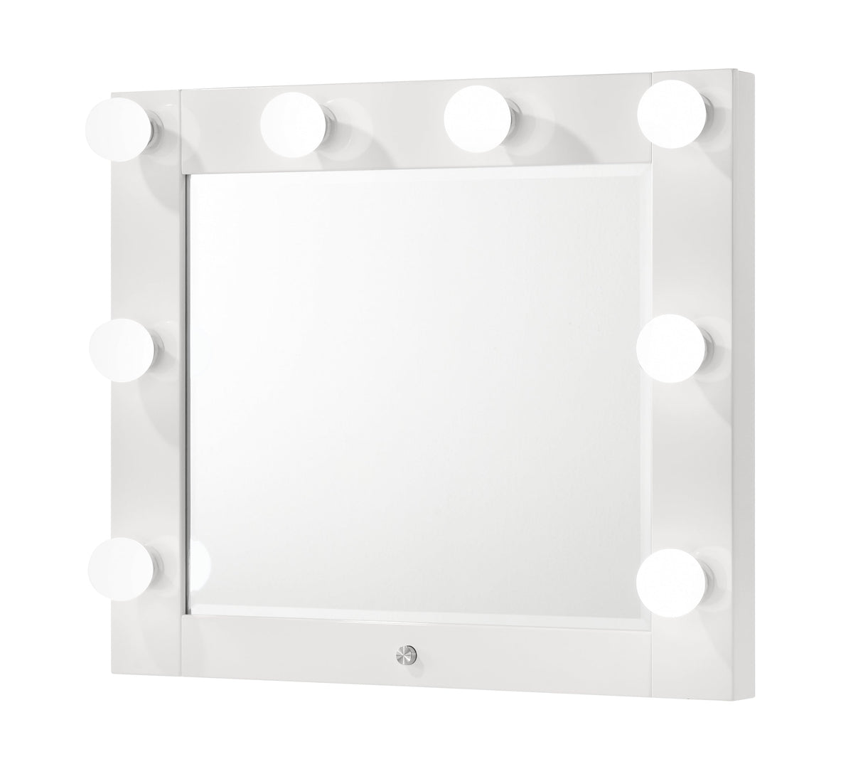 Luxo White Vanity Set w/LED Mirror