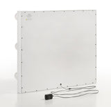 Luxo White Vanity Set w/LED Mirror & Stool