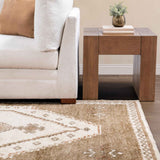 Luxor Brown Hand Knotted Rug by Classic Home at Eve Furniture