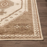 Luxor Brown Hand Knotted Rug by Classic Home at Eve Furniture