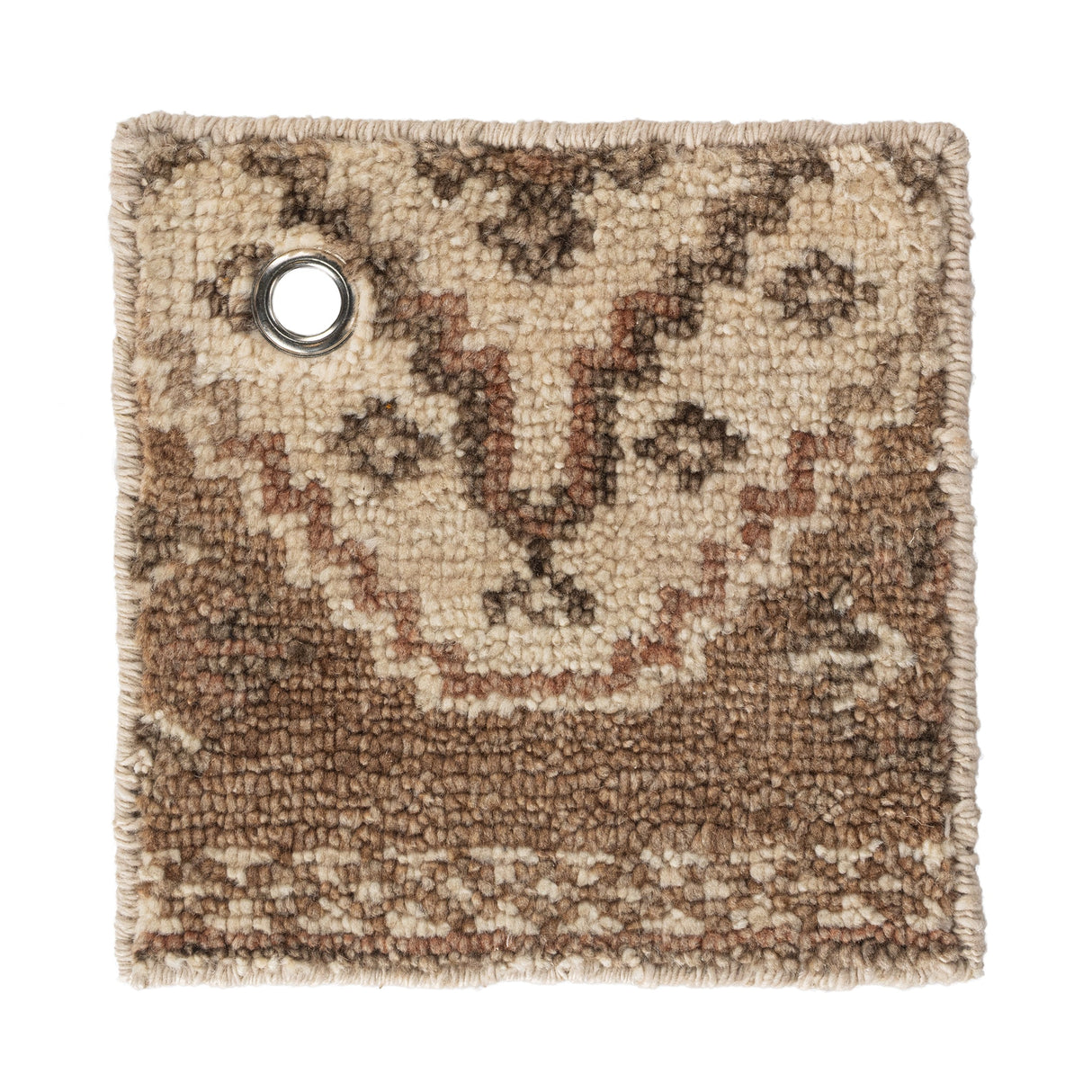 Luxor Brown Hand Knotted Rug by Classic Home at Eve Furniture