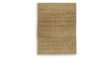 Luzmont Golden Brown Extra Large Rug by Ashley at Eve Furniture
