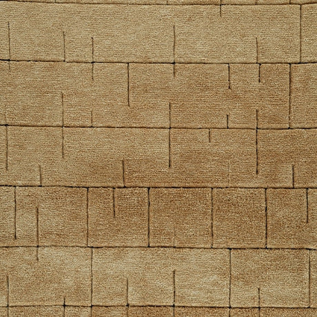 Luzmont Golden Brown Medium Rug by Ashley at Eve Furniture