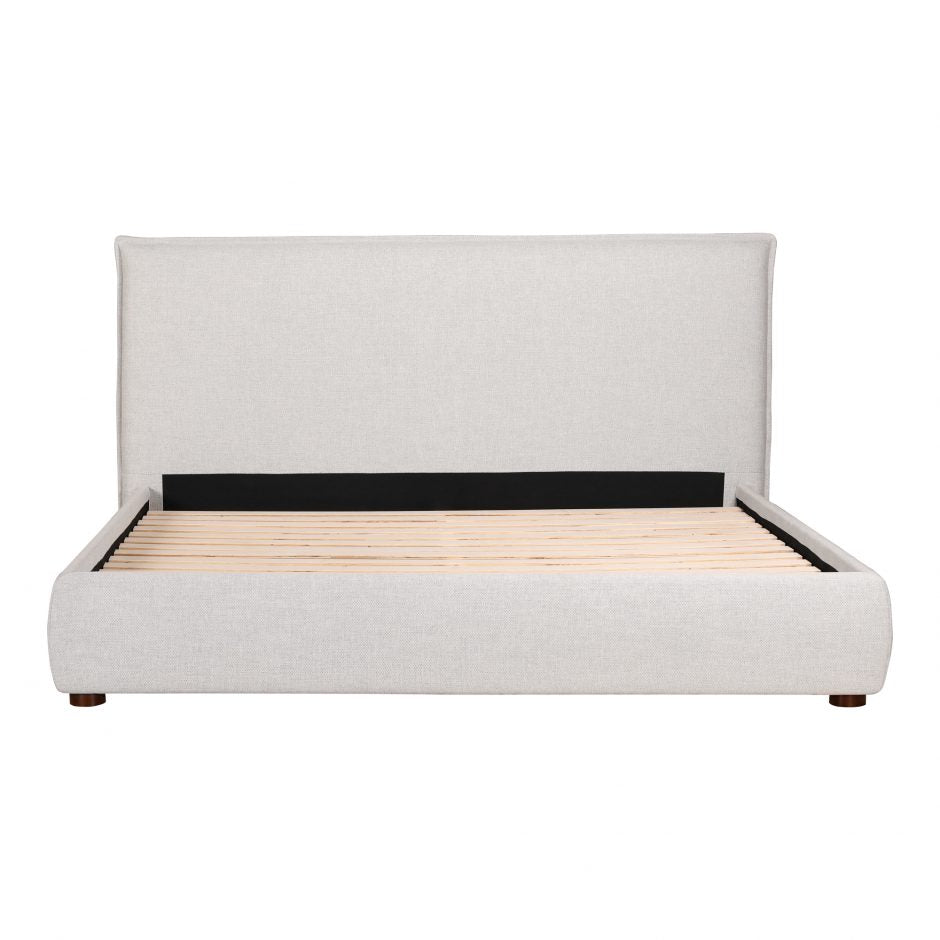 Luzon Bed - Light Grey by Moe's Home at Eve Furniture