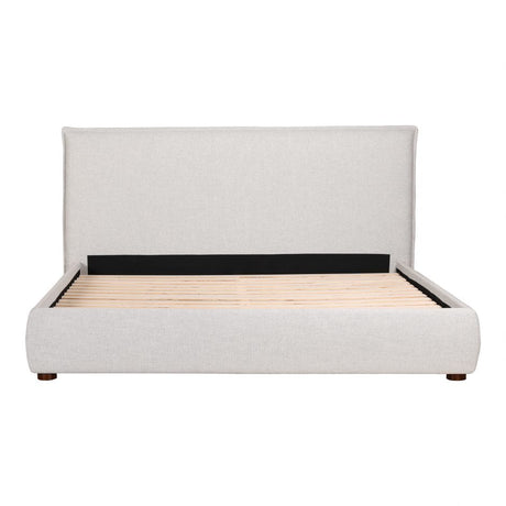 Luzon Bed - Light Grey by Moe's Home at Eve Furniture