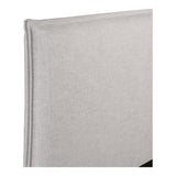 Luzon Bed - Light Grey by Moe's Home at Eve Furniture