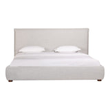 Luzon Bed - Light Grey by Moe's Home at Eve Furniture