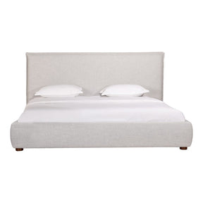 Luzon Bed - Light Grey by Moe's Home at Eve Furniture