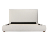 Luzon Bed - Tall HB - Light Grey by Moe's Home at Eve Furniture