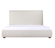 Luzon Bed - Tall HB - Light Grey by Moe's Home at Eve Furniture