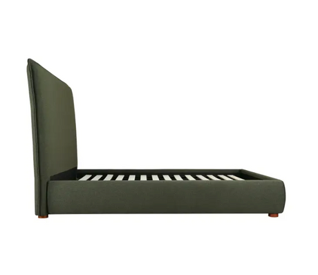 Luzon Bed - Tall HeadBoard - Deep Forest by Moe's Home at Eve Furniture